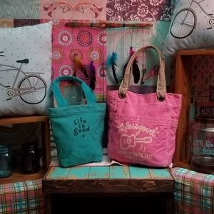 ❤2❤Life Is Good Totes